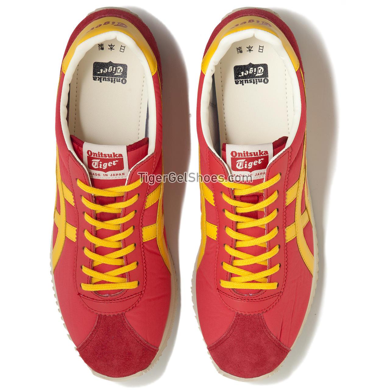Onitsuka Tiger Moal 77 Nm Fiery-red/Tiger-yellow 1183A916-601 Mens Womens Shoes