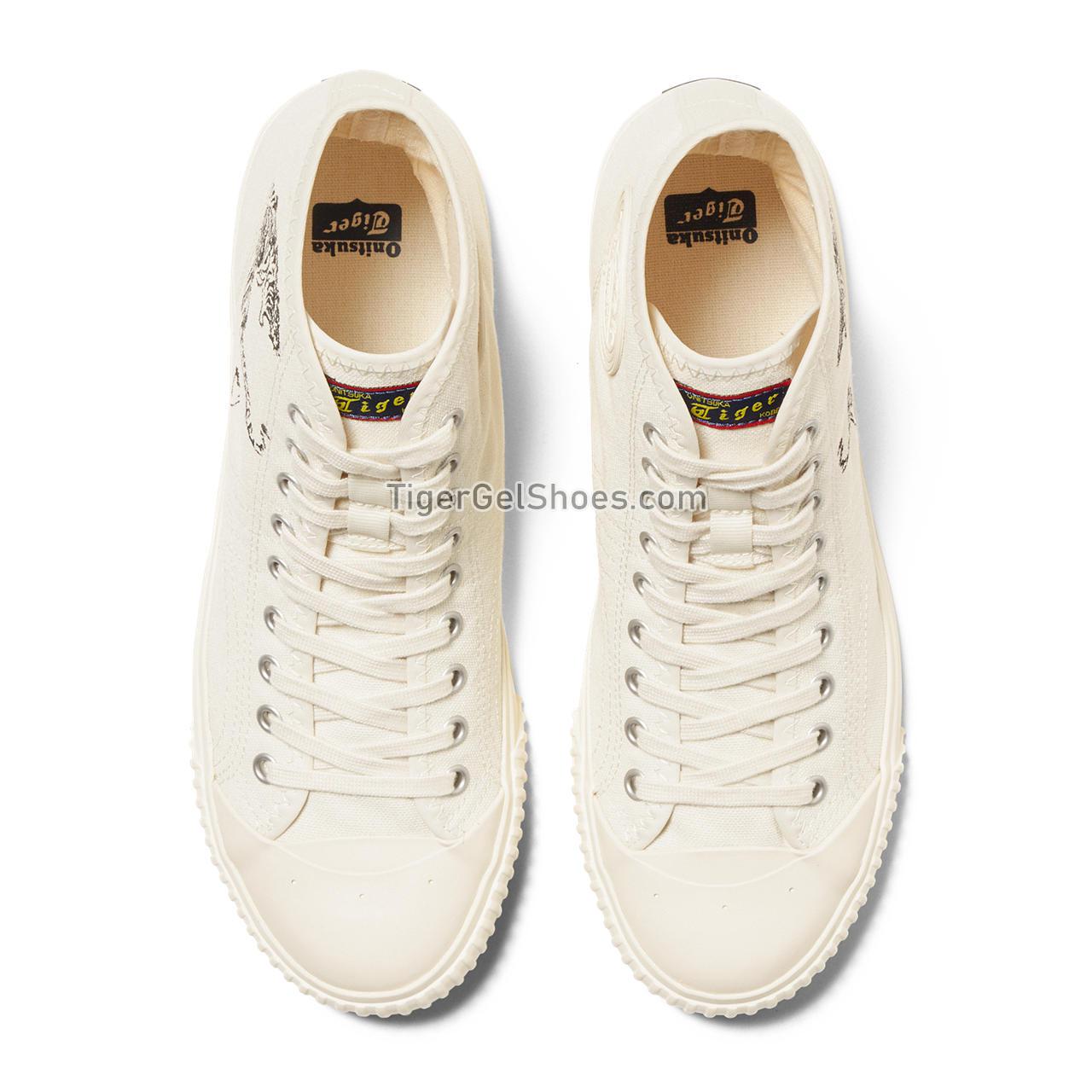 Onitsuka Tiger Ok Basketball Mt Cream/Black 1183C121-100 Mens Womens Shoes