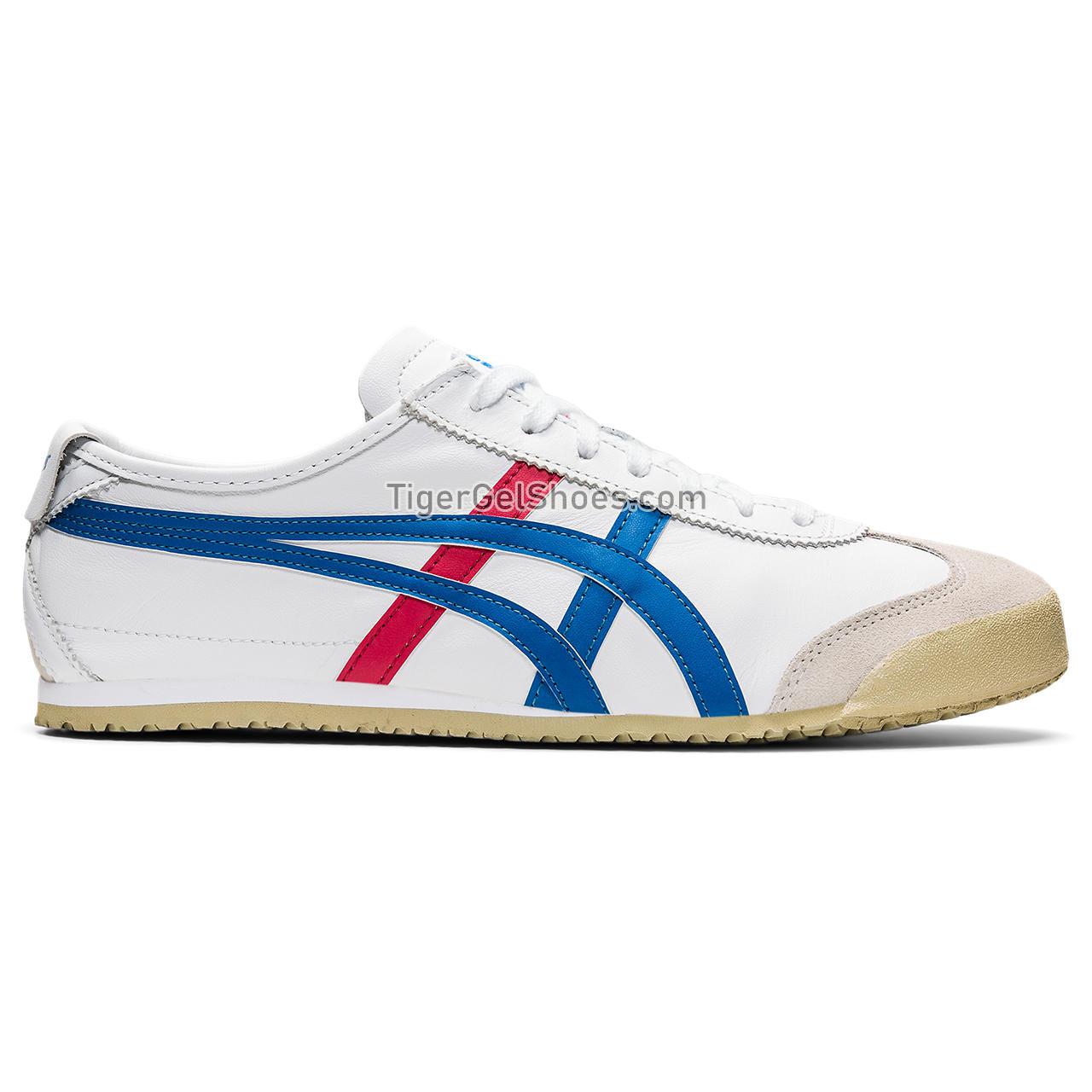 Onitsuka Tiger Mexico 66 White/Blue 1183C102-100 Mens Womens Shoes