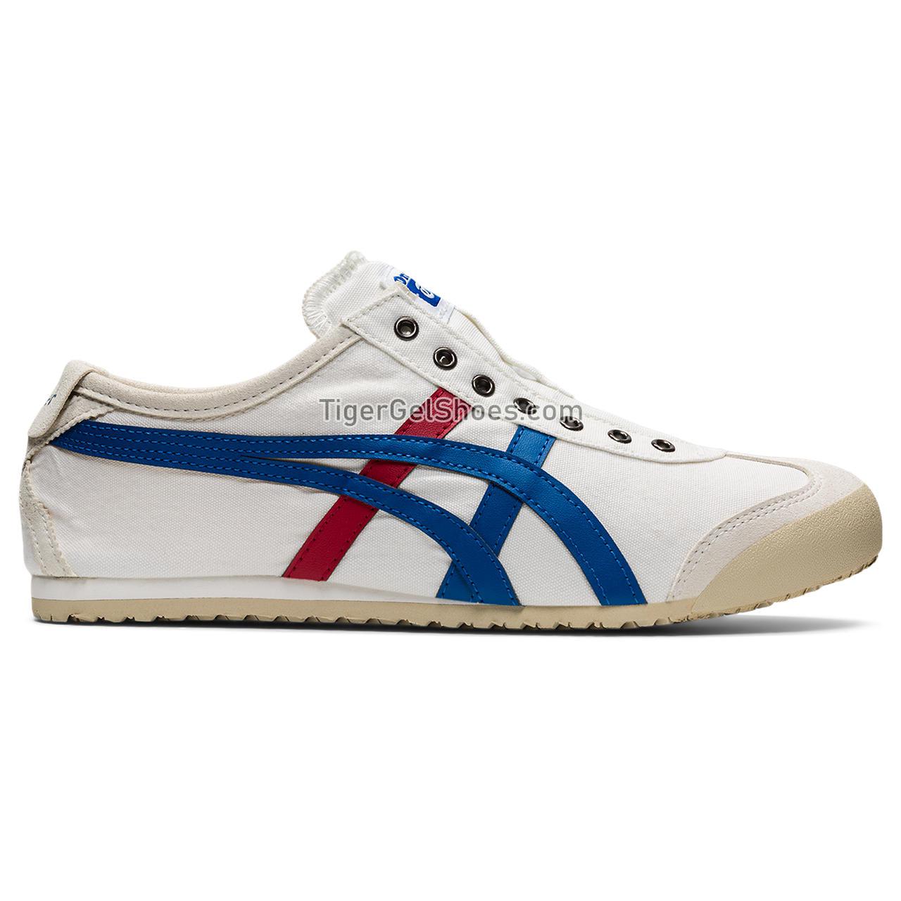 Onitsuka Tiger Mexico 66 Slip-on White/Tricolor 1183A360-121 Mens Womens Shoes