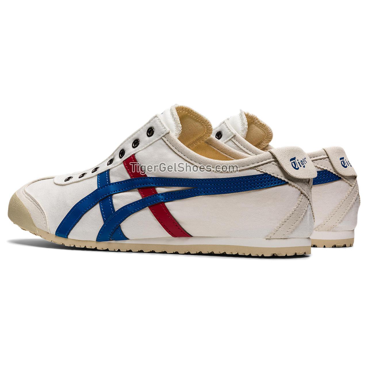Onitsuka Tiger Mexico 66 Slip-on White/Tricolor 1183A360-121 Mens Womens Shoes