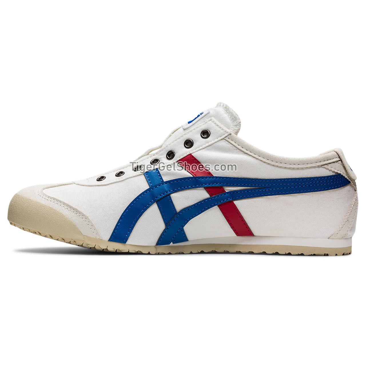 Onitsuka Tiger Mexico 66 Slip-on White/Tricolor 1183A360-121 Mens Womens Shoes