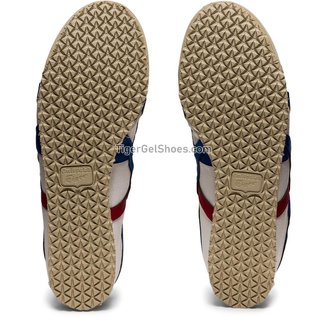 Onitsuka Tiger Mexico 66 Slip-on White/Tricolor 1183A360-121 Mens Womens Shoes
