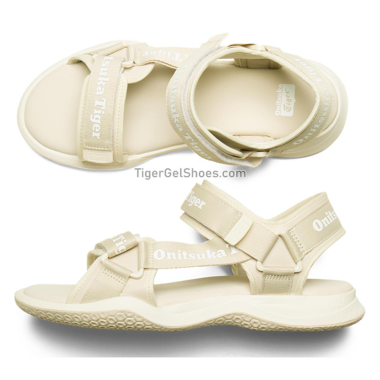 Onitsuka Tiger Ohbori Strap Oatmeal/White 1183B305-250 Mens Womens Shoes