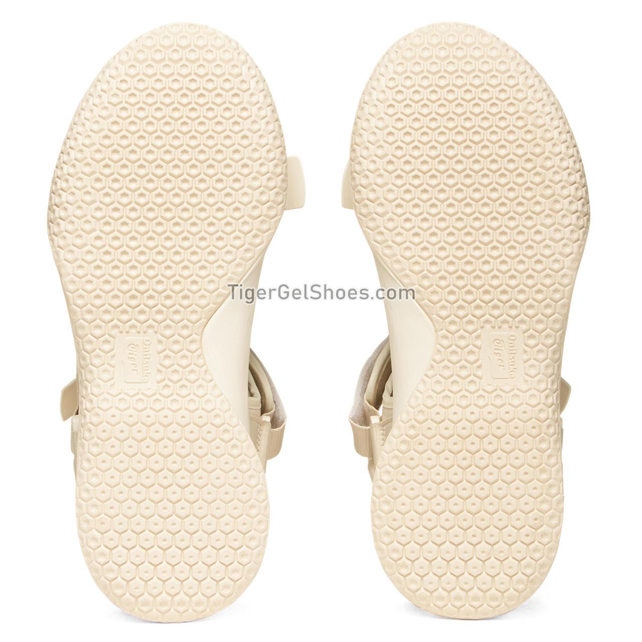 Onitsuka Tiger Ohbori Strap Oatmeal/White 1183B305-250 Mens Womens Shoes