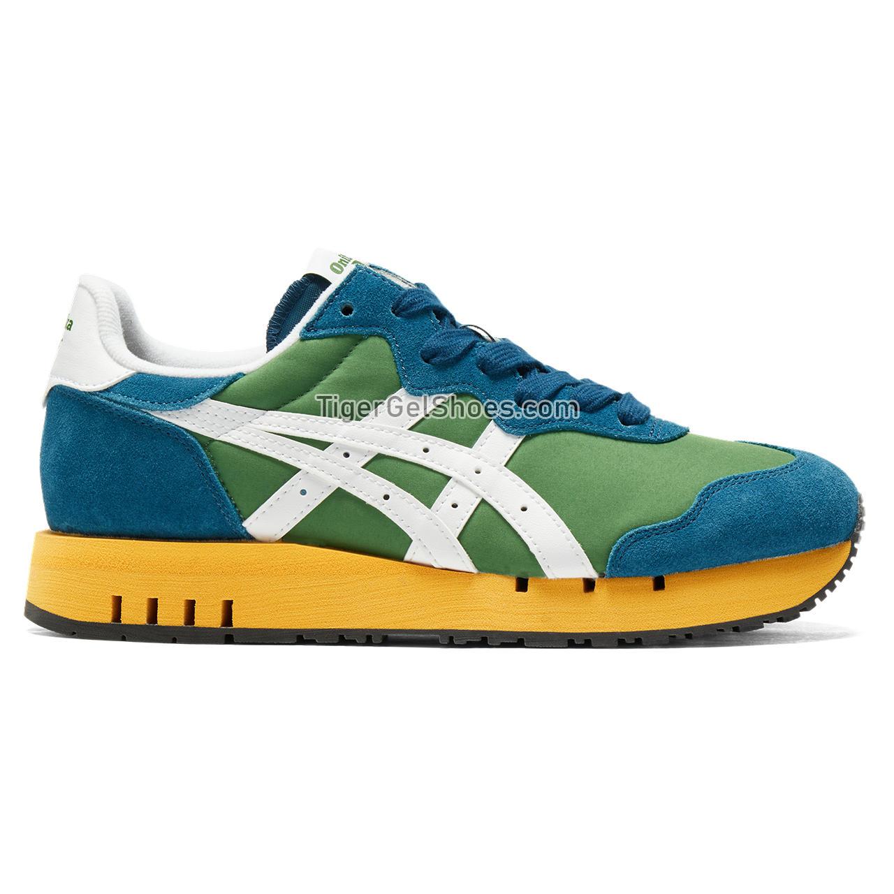 Onitsuka Tiger X-caliber Spinach-green/White 1183C044-300 Mens Womens Shoes