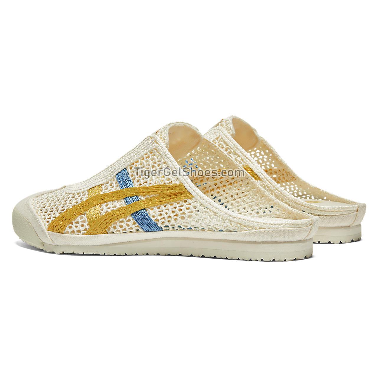 Onitsuka Tiger Mexico 66 Sabot Cream/Mustard 1183C123-104 Mens Womens Shoes