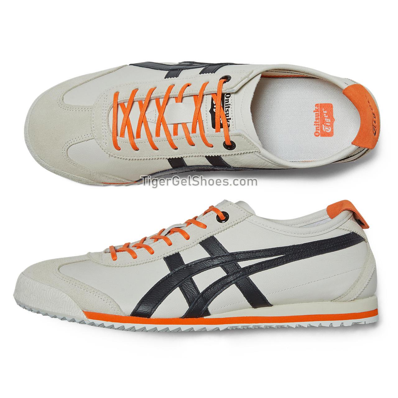 Onitsuka Tiger Mexico 66 Sd Cream/Black 1183B301-100 Mens Womens Shoes