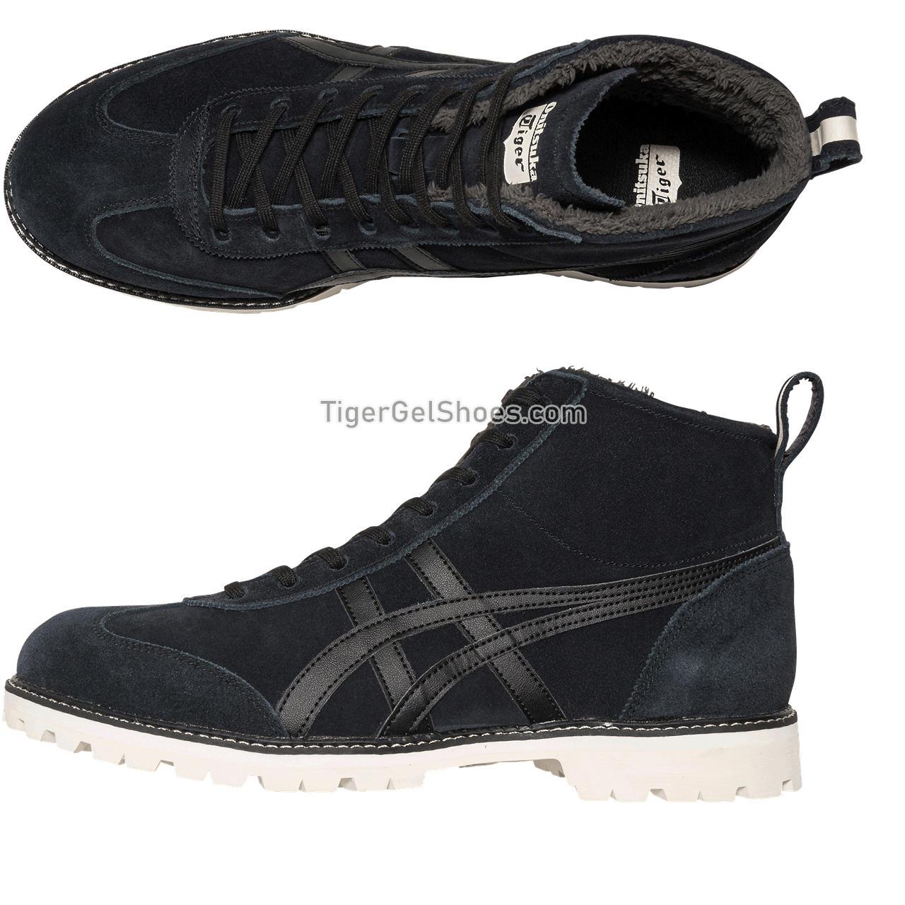 Onitsuka Tiger Mexico Rinkan Black/Black 1183B407-001 Mens Womens Shoes