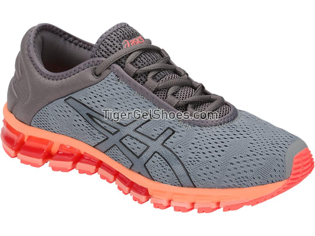 Asics GEL-Quantum 180 3 Stone Grey/Carbon 1022A027-020 Womens Running Shoes