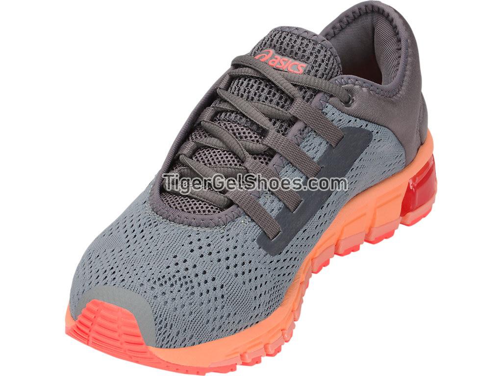Asics GEL-Quantum 180 3 Stone Grey/Carbon 1022A027-020 Womens Running Shoes