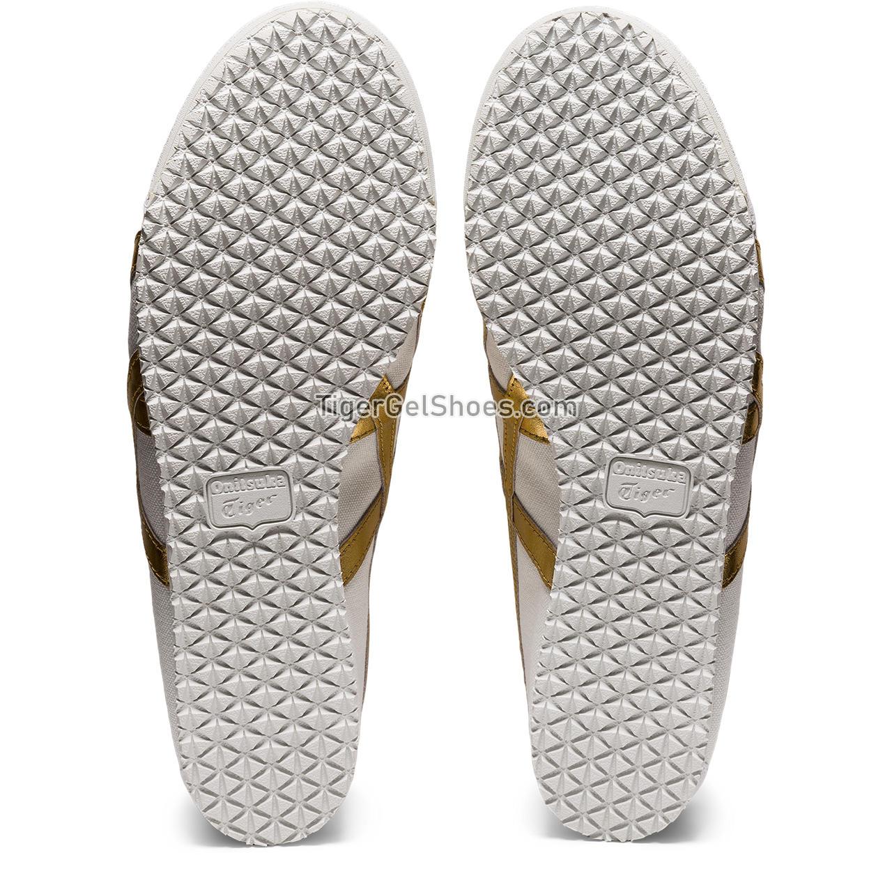 Onitsuka Tiger Mexico 66 Slip-on White/Pure-gold 1183A962-102 Mens Womens Shoes