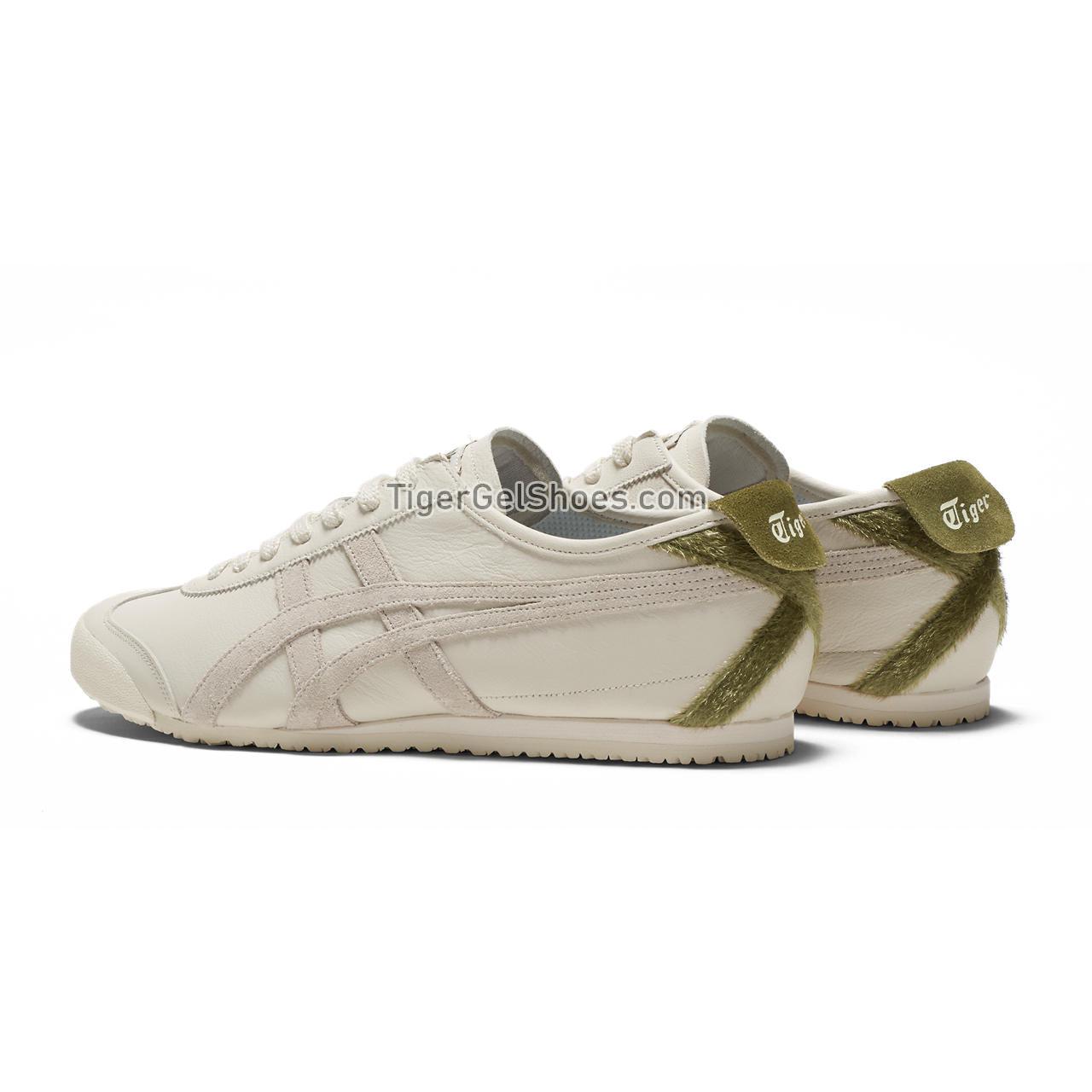 Onitsuka Tiger Mexico 66 Cream/Bronze-green 1183B991-100 Mens Womens Shoes