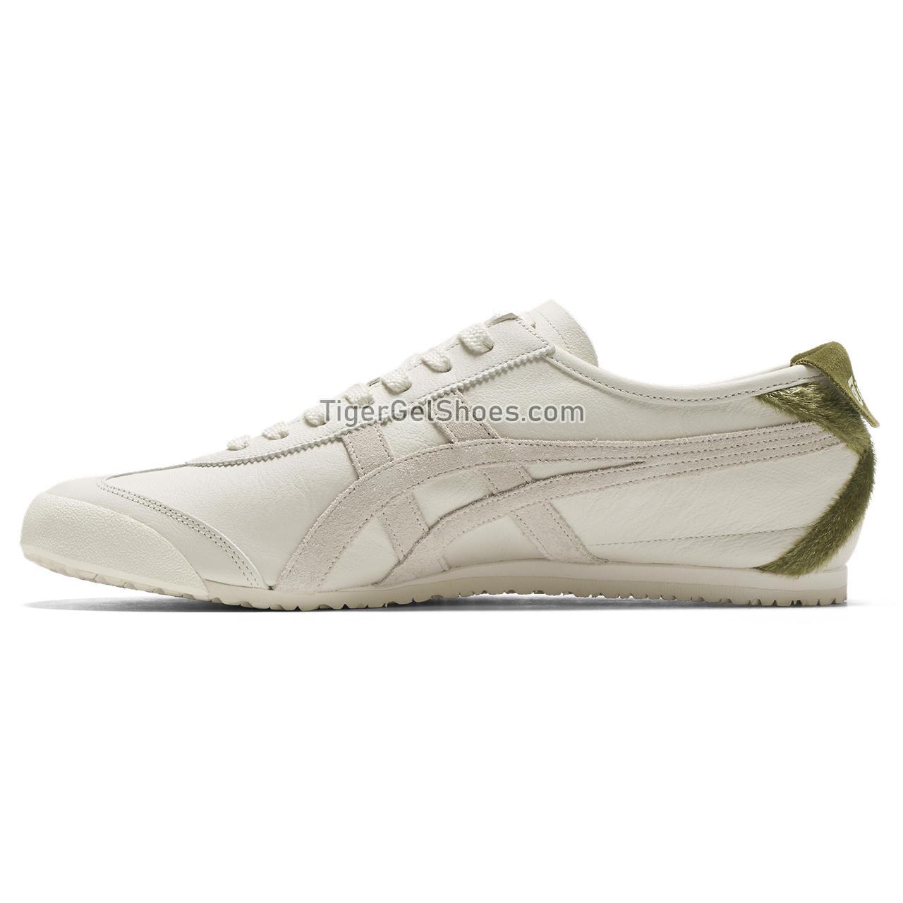 Onitsuka Tiger Mexico 66 Cream/Bronze-green 1183B991-100 Mens Womens Shoes