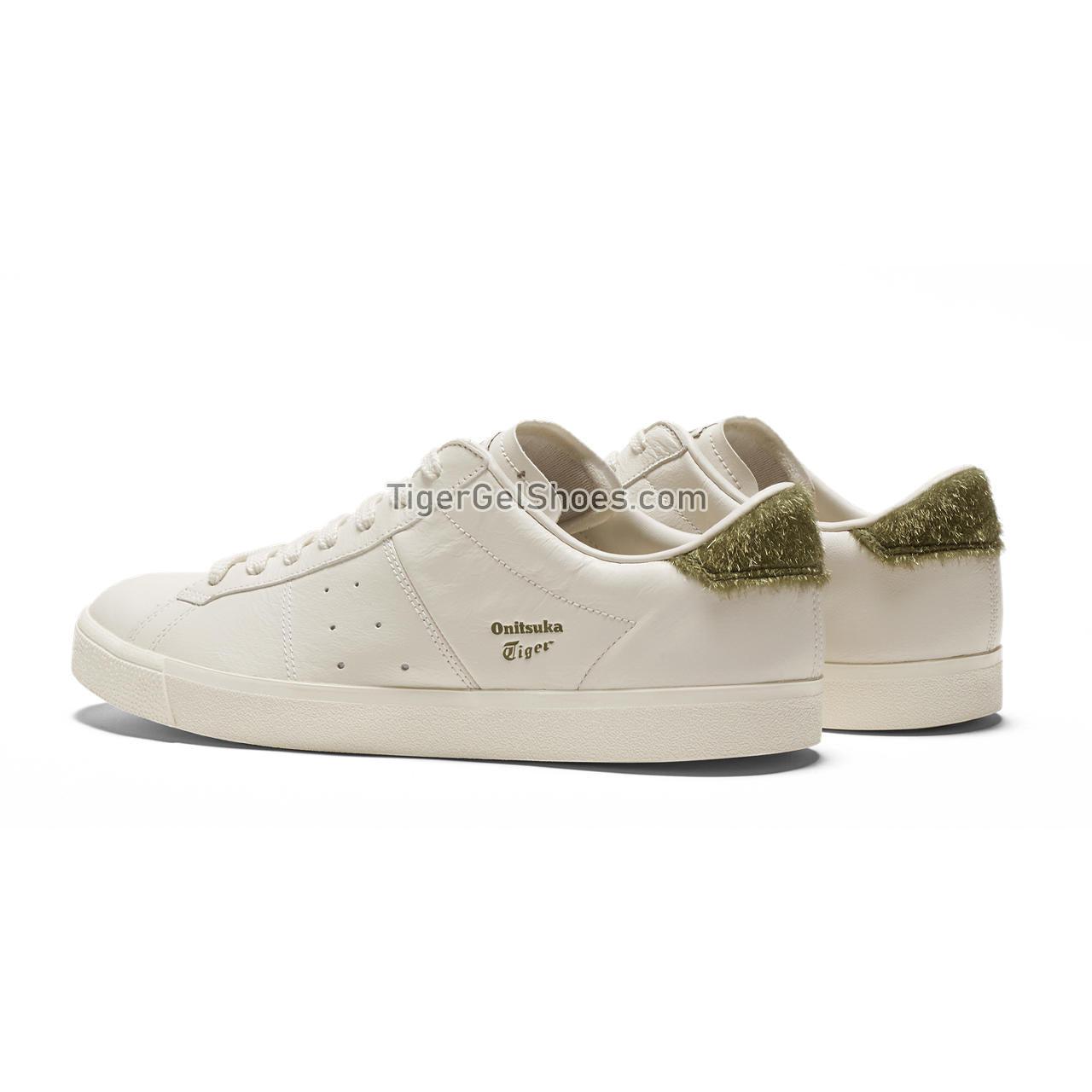Onitsuka Tiger Lawnship 3.0 Cream/Bronze-green 1183B986-100 Mens Womens Shoes