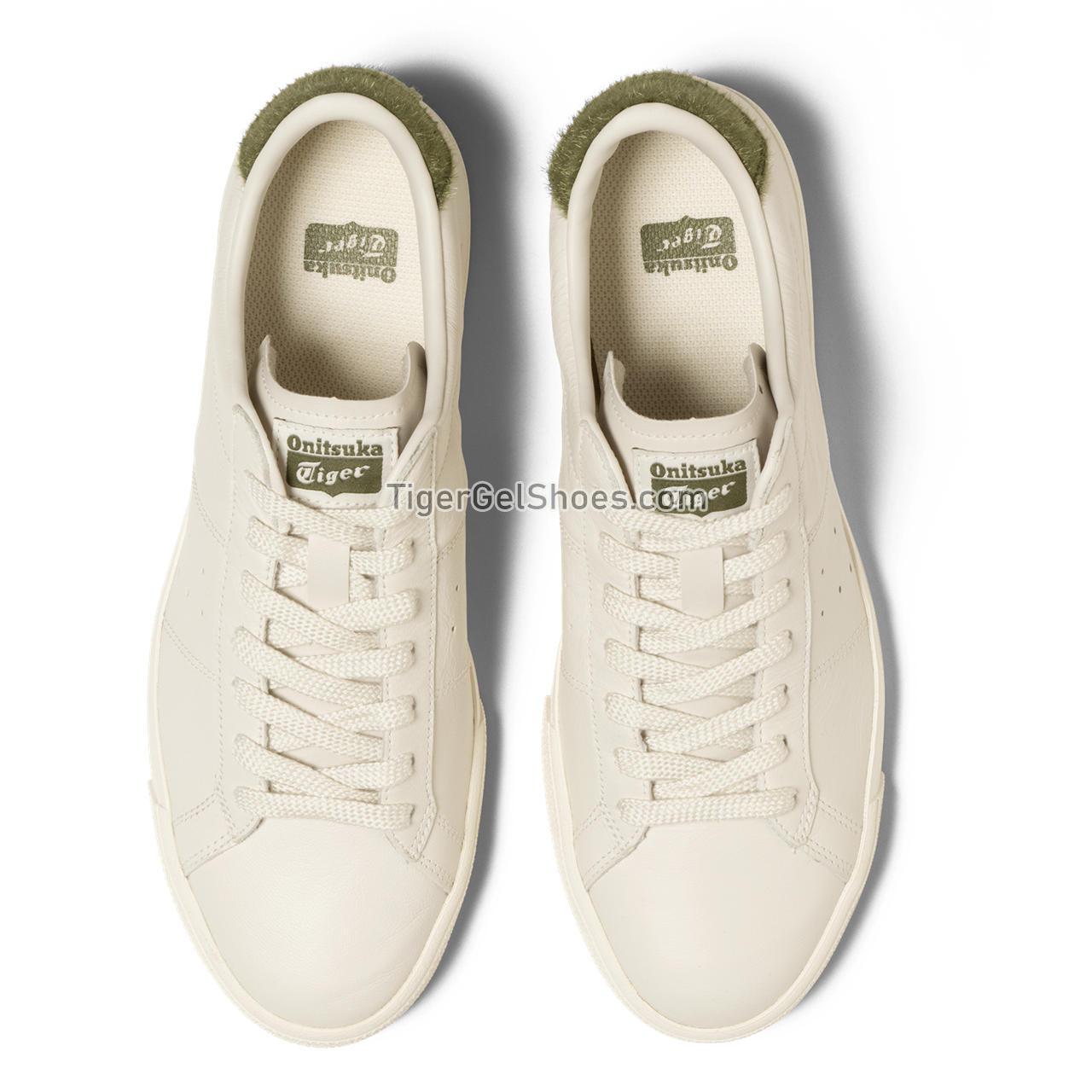 Onitsuka Tiger Lawnship 3.0 Cream/Bronze-green 1183B986-100 Mens Womens Shoes