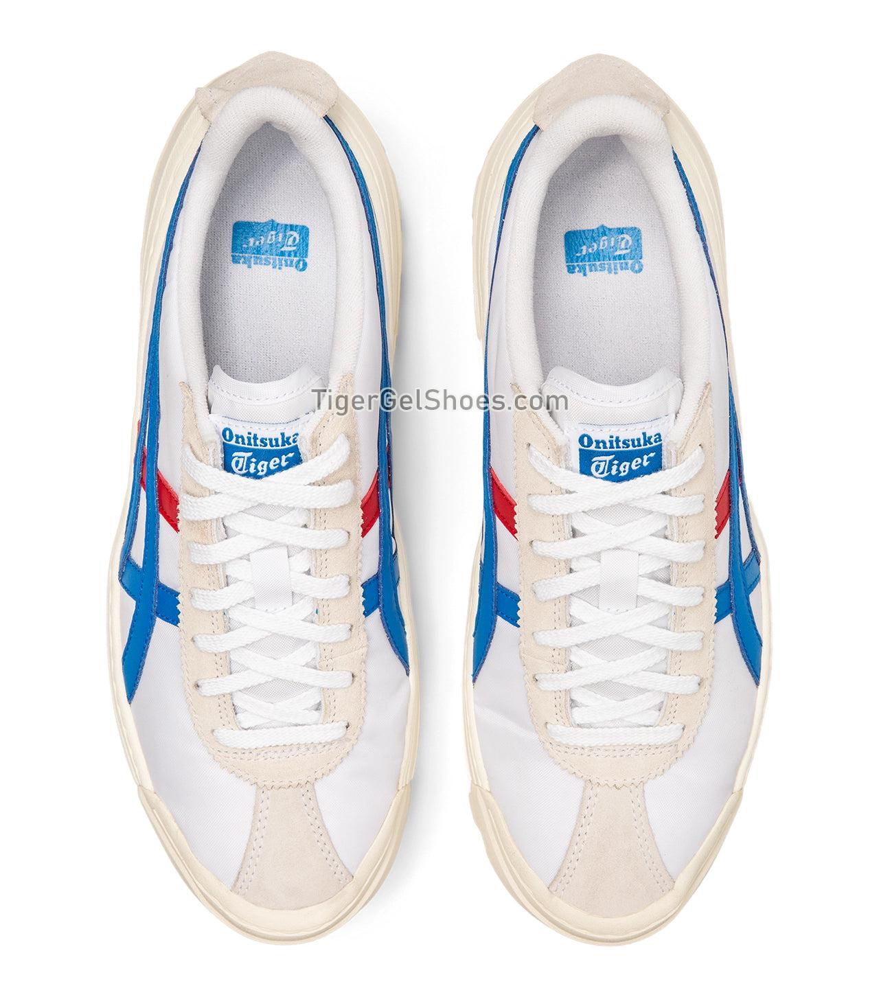 Onitsuka Tiger Delegation Chunk White/Directoire-blue 1183A585-105 Mens Womens Shoes