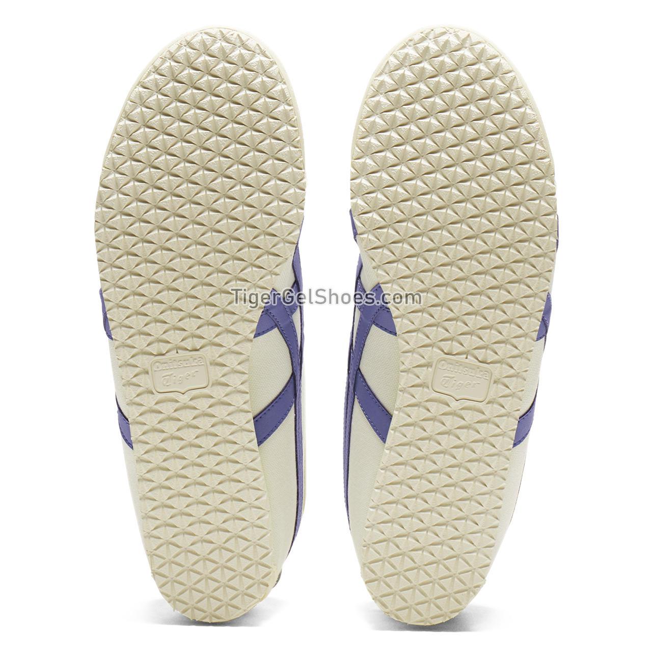 Onitsuka Tiger Mexico 66 Slip-on Cream/Ultramarine-Blue 1183A360-118 Mens Womens Shoes