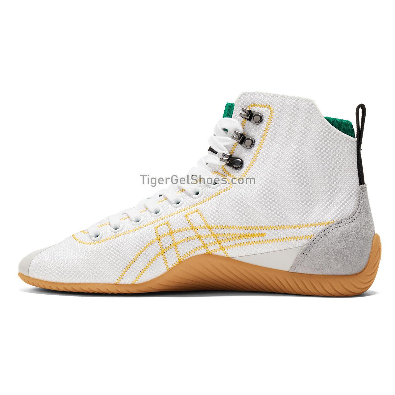 Onitsuka Tiger Sclaw Mt White/Tiger-yellow 1183C061-100 Mens Womens Shoes