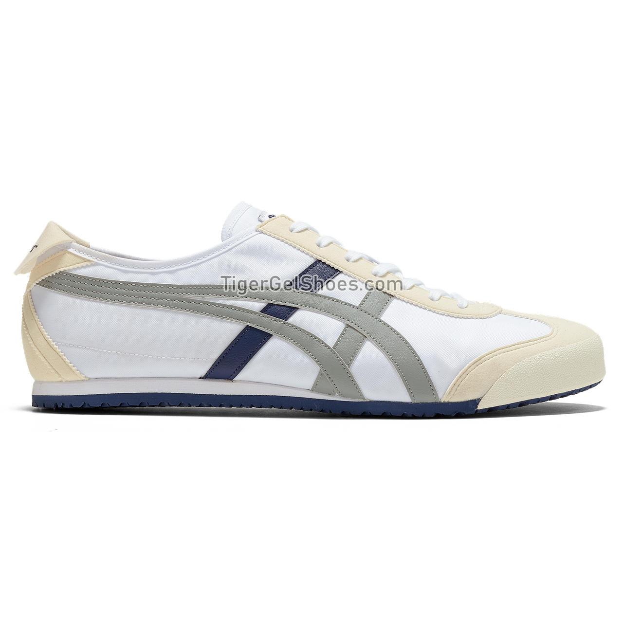Onitsuka Tiger Mexico 66 White/Stone-grey 1183C081-100 Mens Womens Shoes