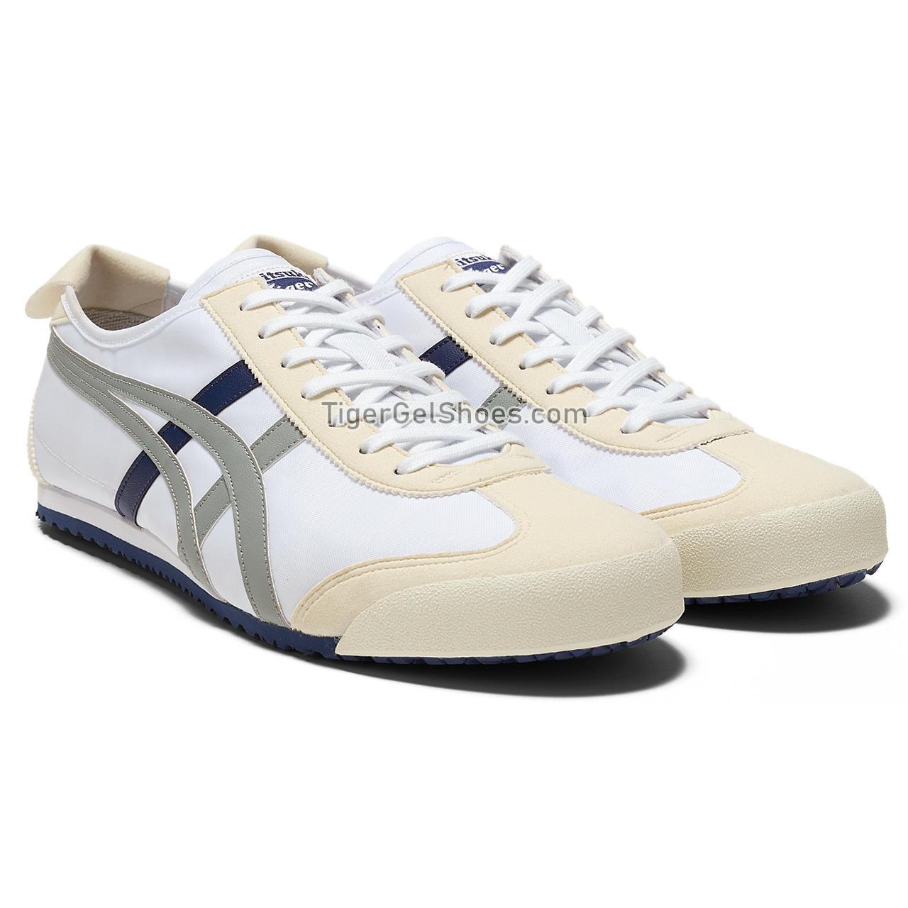 Onitsuka Tiger Mexico 66 White/Stone-grey 1183C081-100 Mens Womens Shoes