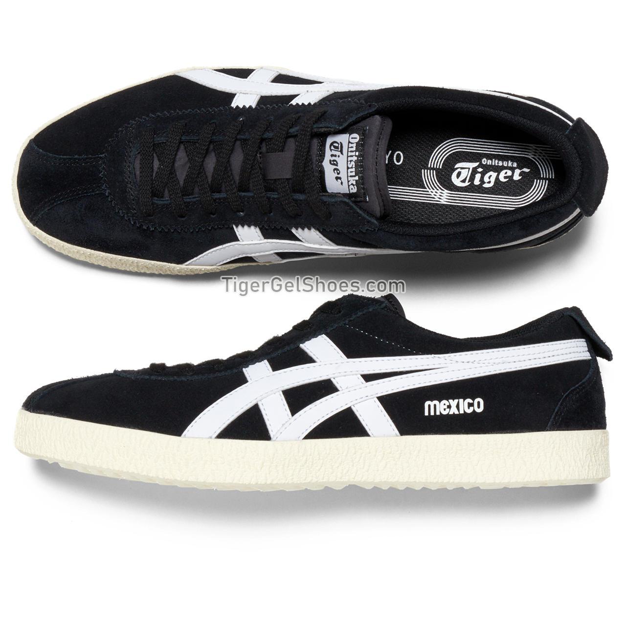 Onitsuka Tiger Mexico Delegation Black/White 1183B954-001 Mens Womens Shoes