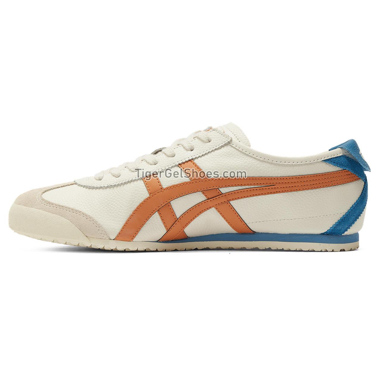 Onitsuka Tiger Mexico 66 Cream/Rust-orange 1183A201-121 Mens Womens Shoes