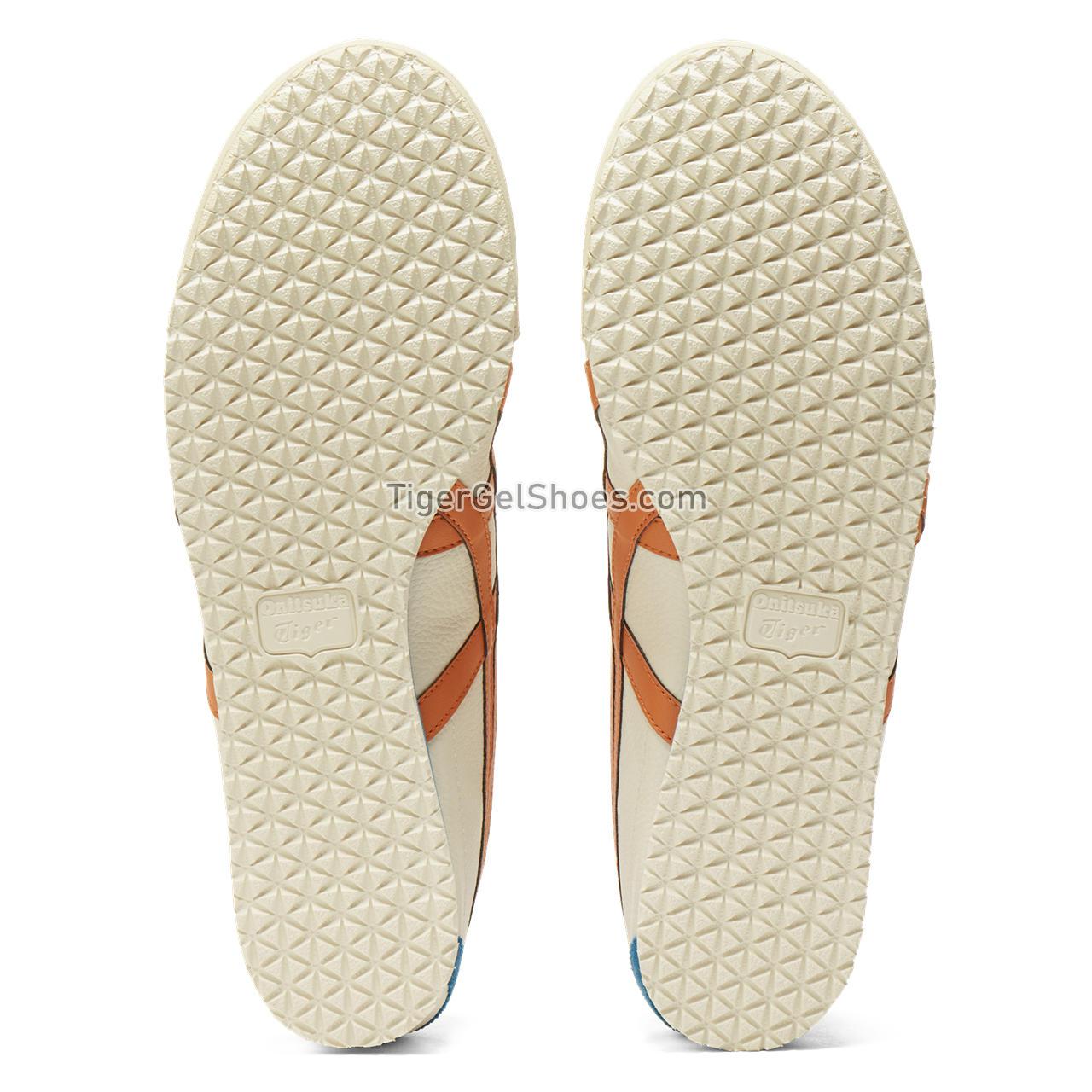 Onitsuka Tiger Mexico 66 Cream/Rust-orange 1183A201-121 Mens Womens Shoes