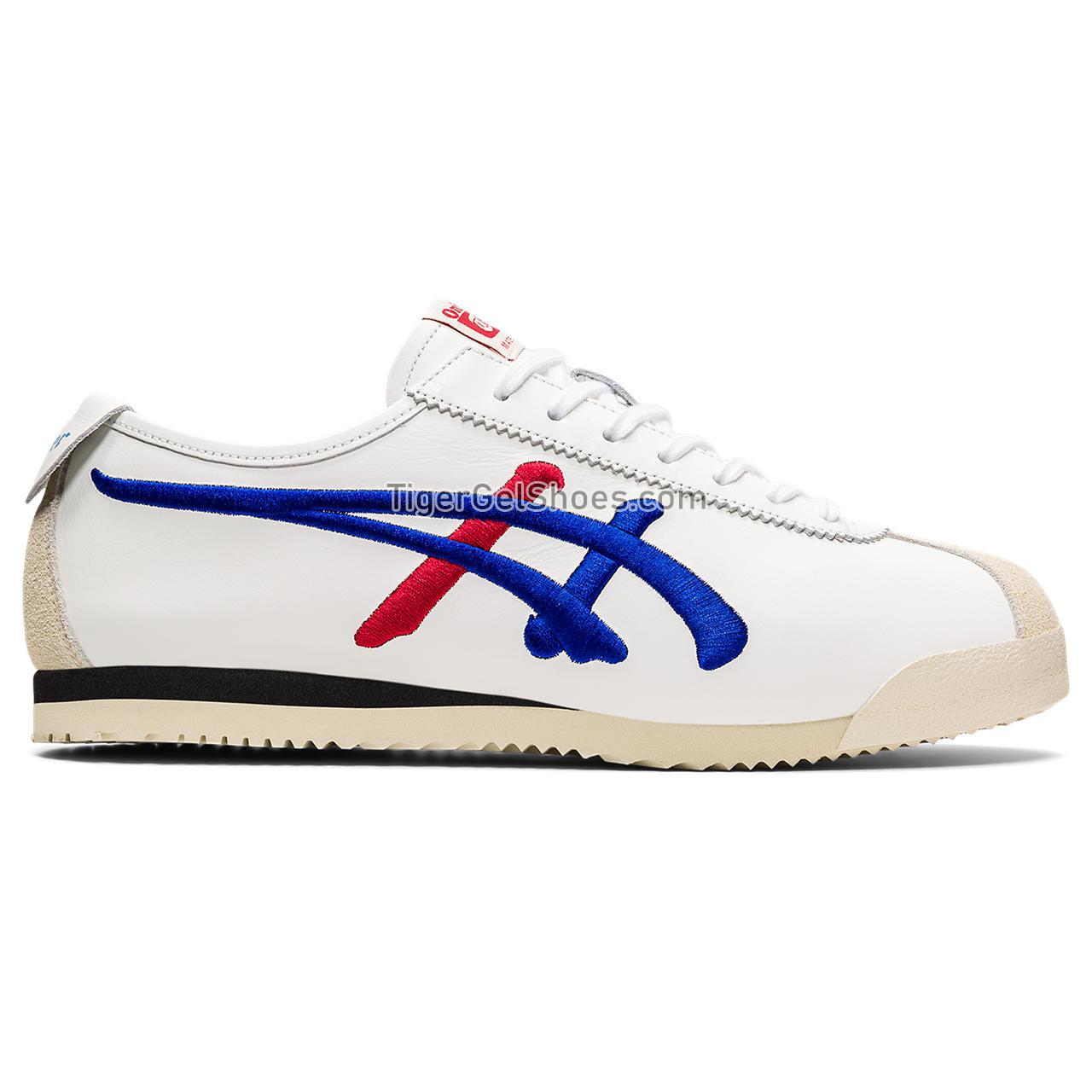 Onitsuka Tiger Limber Up Nm White/Directoire-blue 1183B436-100 Mens Womens Shoes