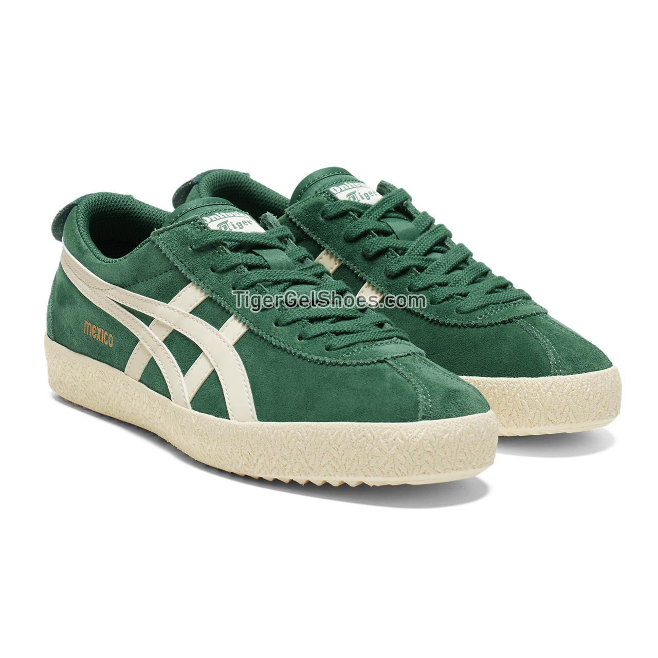 Onitsuka Tiger Mexico Delegation Pine-green/Cream 1183B954-300 Mens Womens Shoes