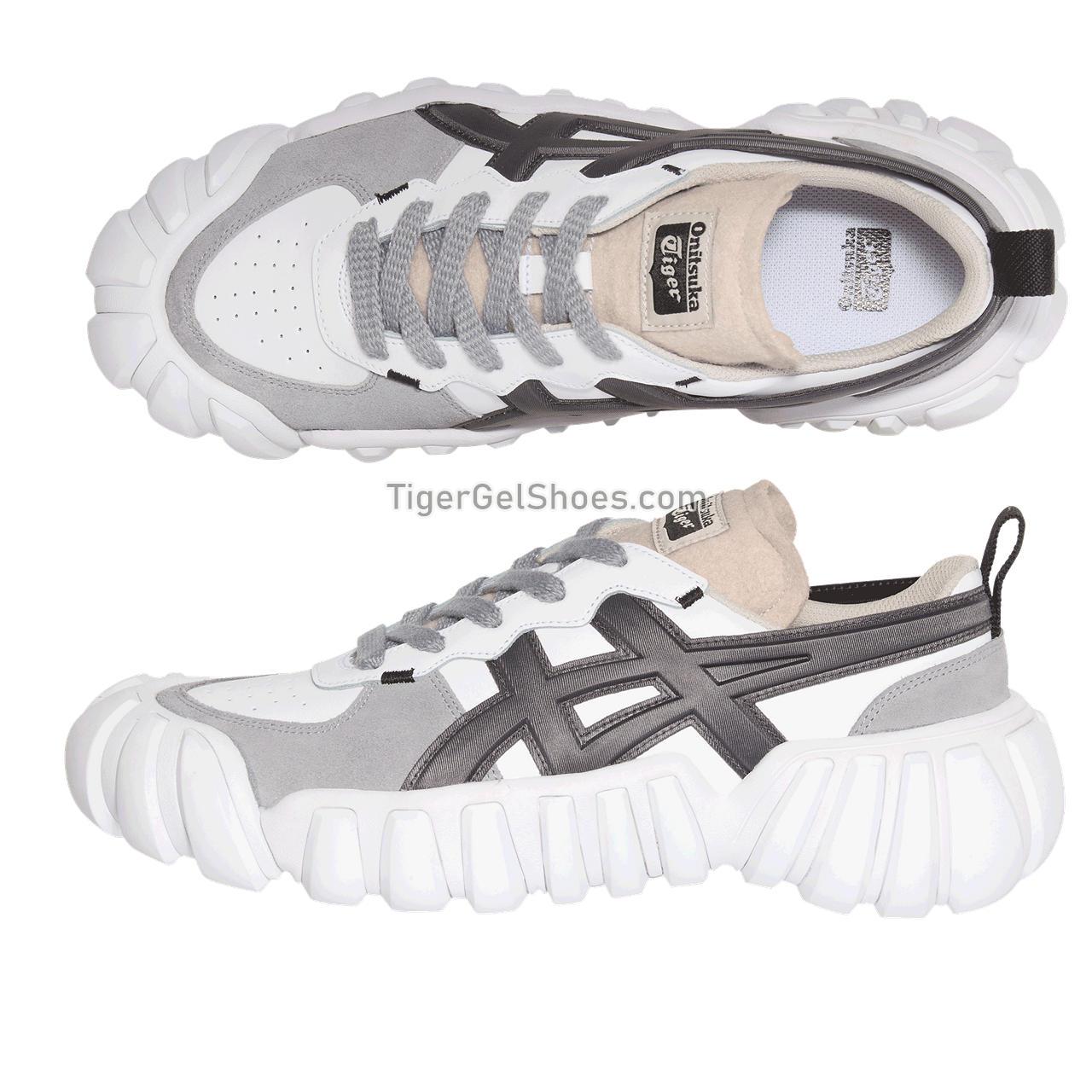 Onitsuka Tiger Dentigre Ls White/Graphite-grey 1183B421-100 Mens Womens Shoes