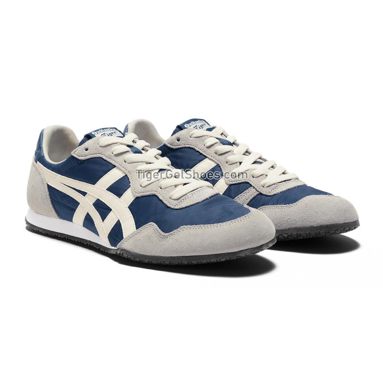 Onitsuka Tiger Serrano Mako-blue/Cream 1183B400-406 Mens Womens Shoes