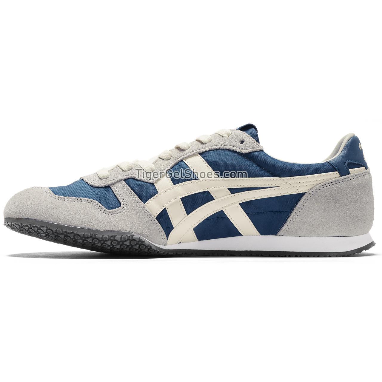 Onitsuka Tiger Serrano Mako-blue/Cream 1183B400-406 Mens Womens Shoes