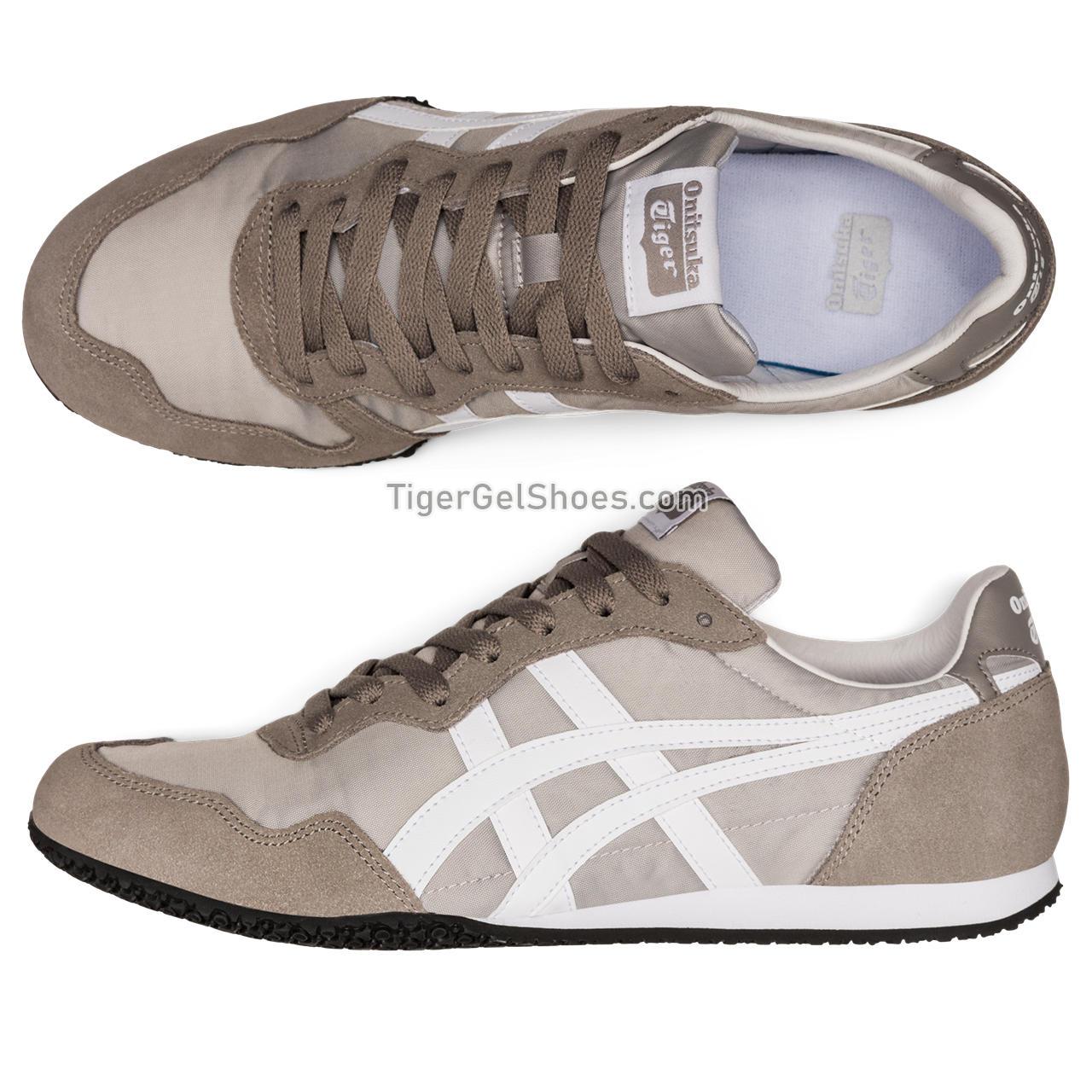 Onitsuka Tiger Serrano Oyster-grey/White 1183B400-022 Mens Womens Shoes