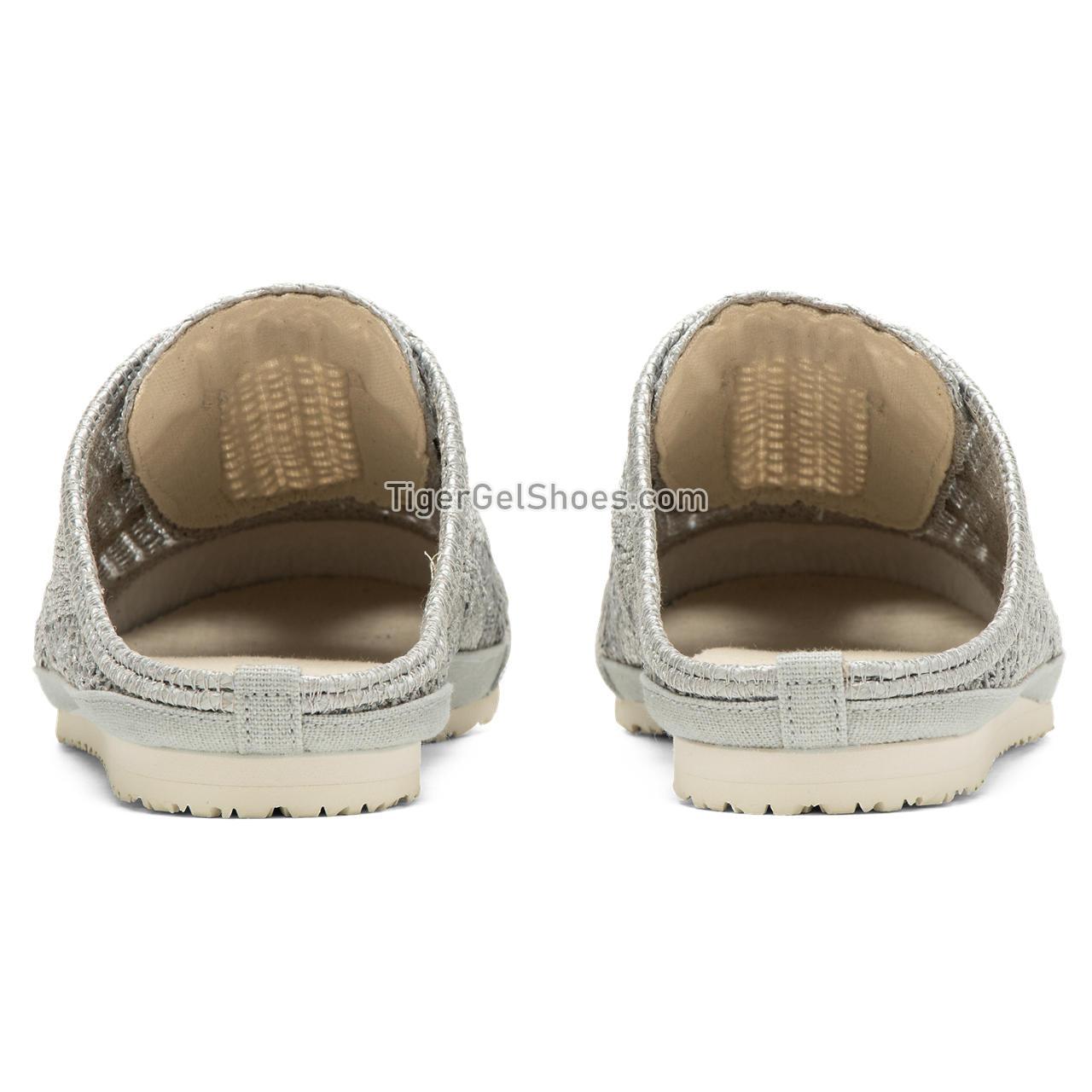 Onitsuka Tiger Mexico 66 Sabot Pure-silver/Pure-silver 1183A707-020 Mens Womens Shoes