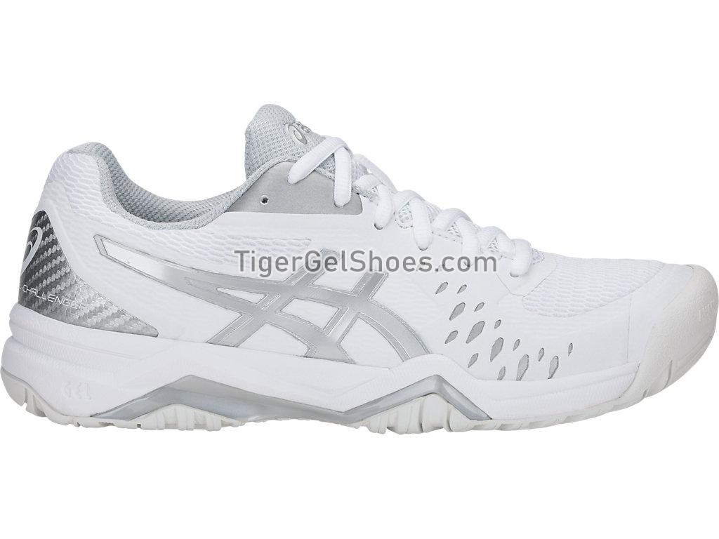 Asics GEL-Challenger 12 White/Silver 1042A041-113 Womens Tennis Shoes