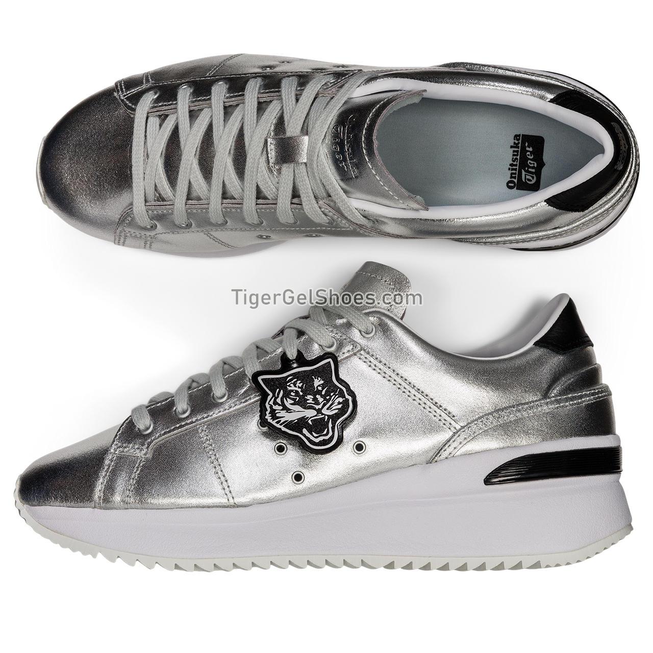 Onitsuka Tiger Lawnship Pf Silver/Silver 1183A531-020 Mens Womens Shoes