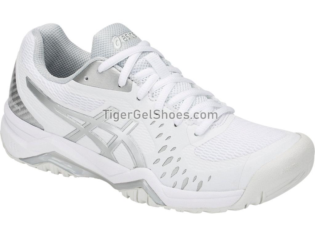 Asics GEL-Challenger 12 White/Silver 1042A041-113 Womens Tennis Shoes