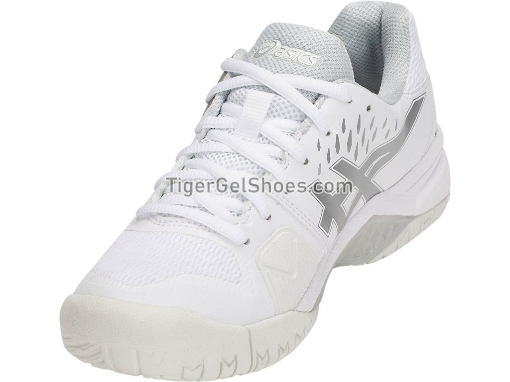 Asics GEL-Challenger 12 White/Silver 1042A041-113 Womens Tennis Shoes