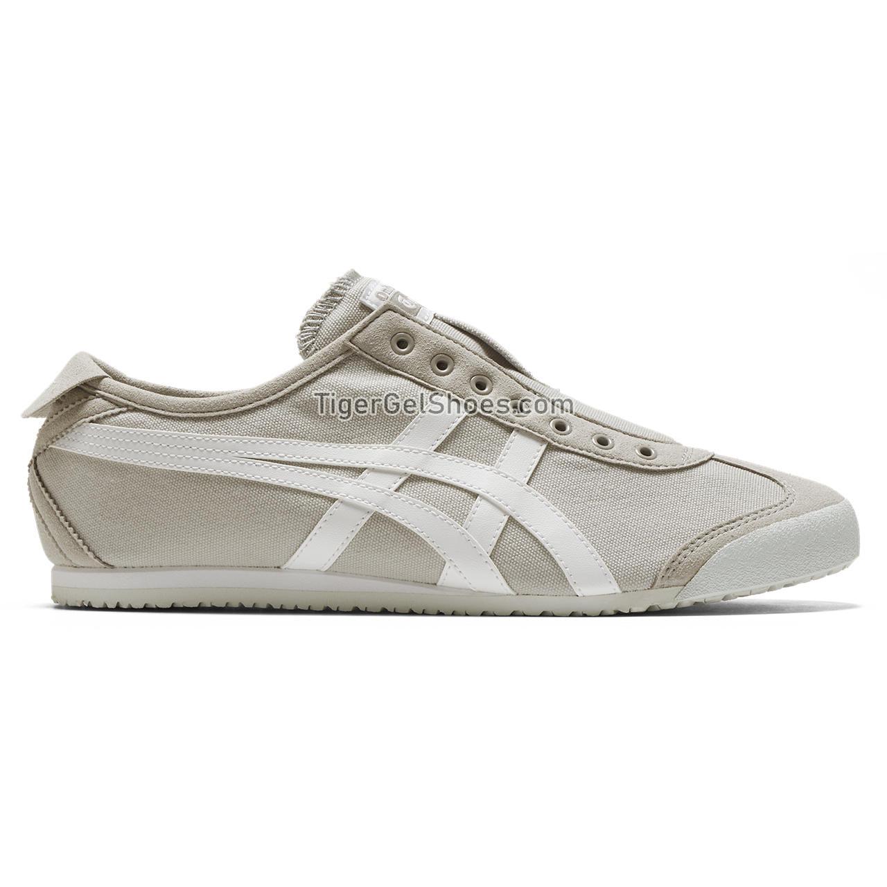 Onitsuka Tiger Mexico 66 Slip-on Oyster-grey/White 1183A360-023 Mens Womens Shoes