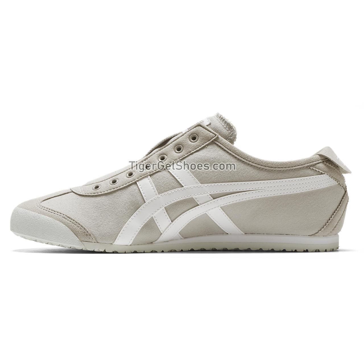 Onitsuka Tiger Mexico 66 Slip-on Oyster-grey/White 1183A360-023 Mens Womens Shoes