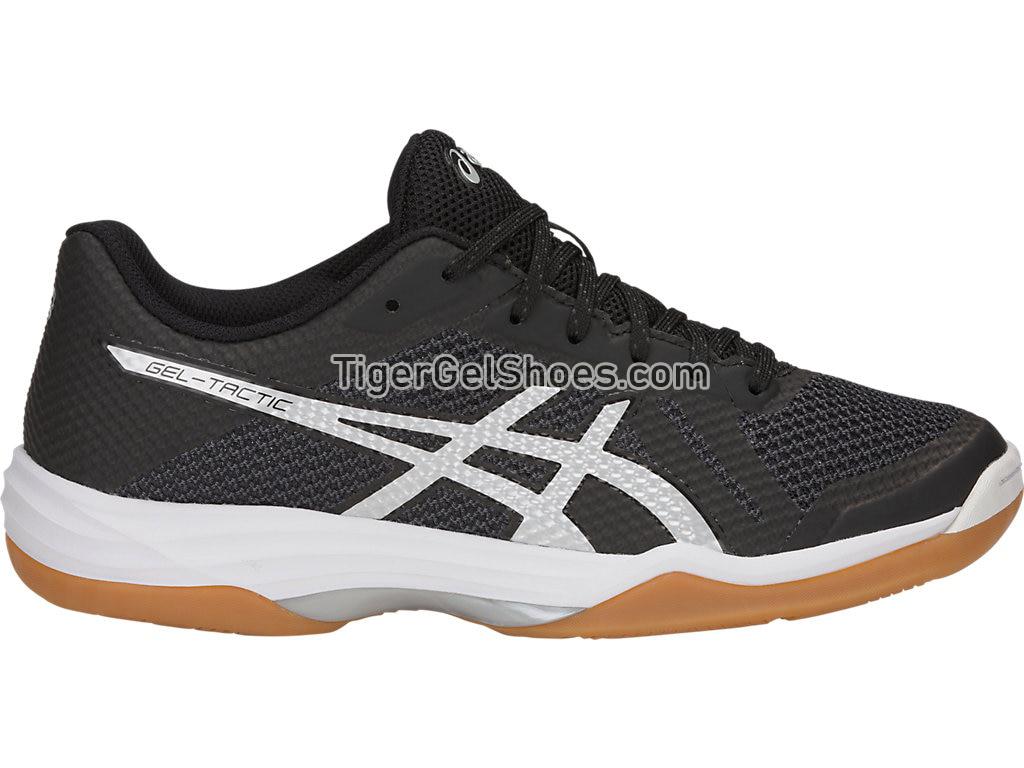 Asics GEL-Tactic 2 Black/Silver 1052A017-015 Womens Volleyball Shoes
