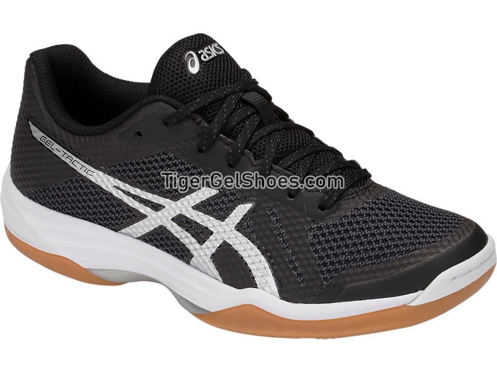 Asics GEL-Tactic 2 Black/Silver 1052A017-015 Womens Volleyball Shoes