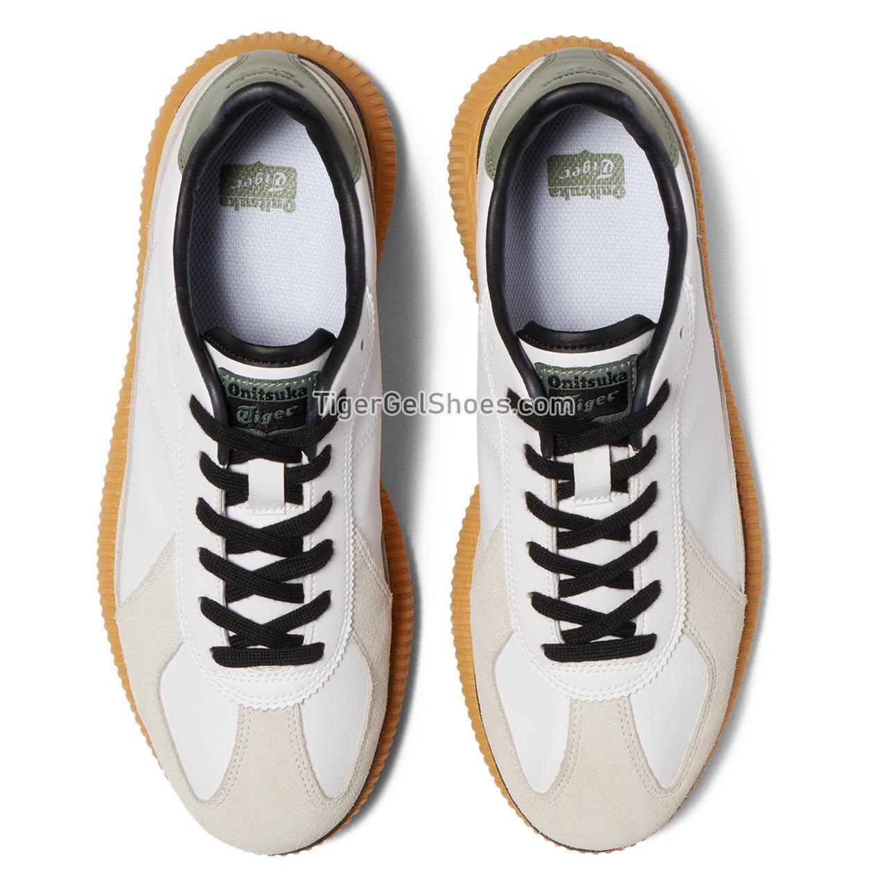 Onitsuka Tiger Delecity White/Lichen-green 1183B874-103 Mens Womens Shoes