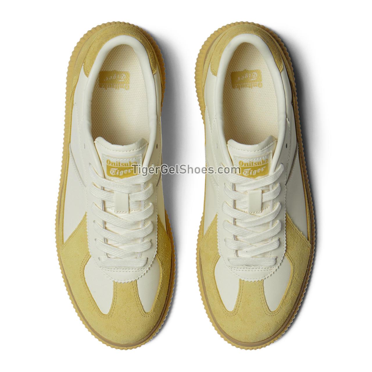 Onitsuka Tiger Delecity L Ivory/Mineral-brown 1183C217-750 Mens Womens Shoes