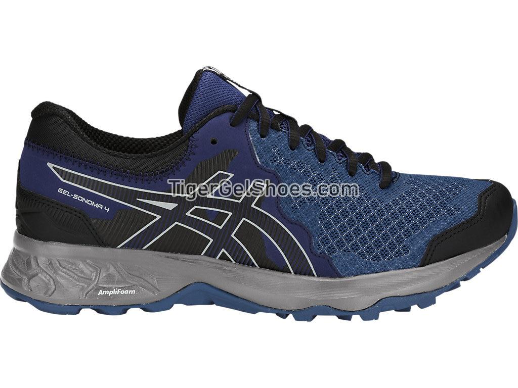 Asics GEL-Sonoma 4 Steel/Peacoat 1012A160-400 Womens Trail Running Shoes