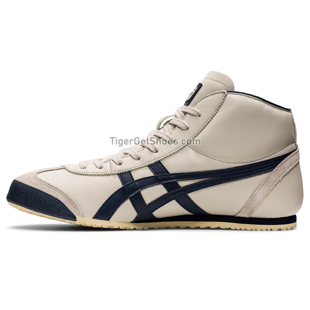 Onitsuka Tiger Mexico Mid Runner Birch/Indian-ink 1183B577-200 Mens Womens Shoes