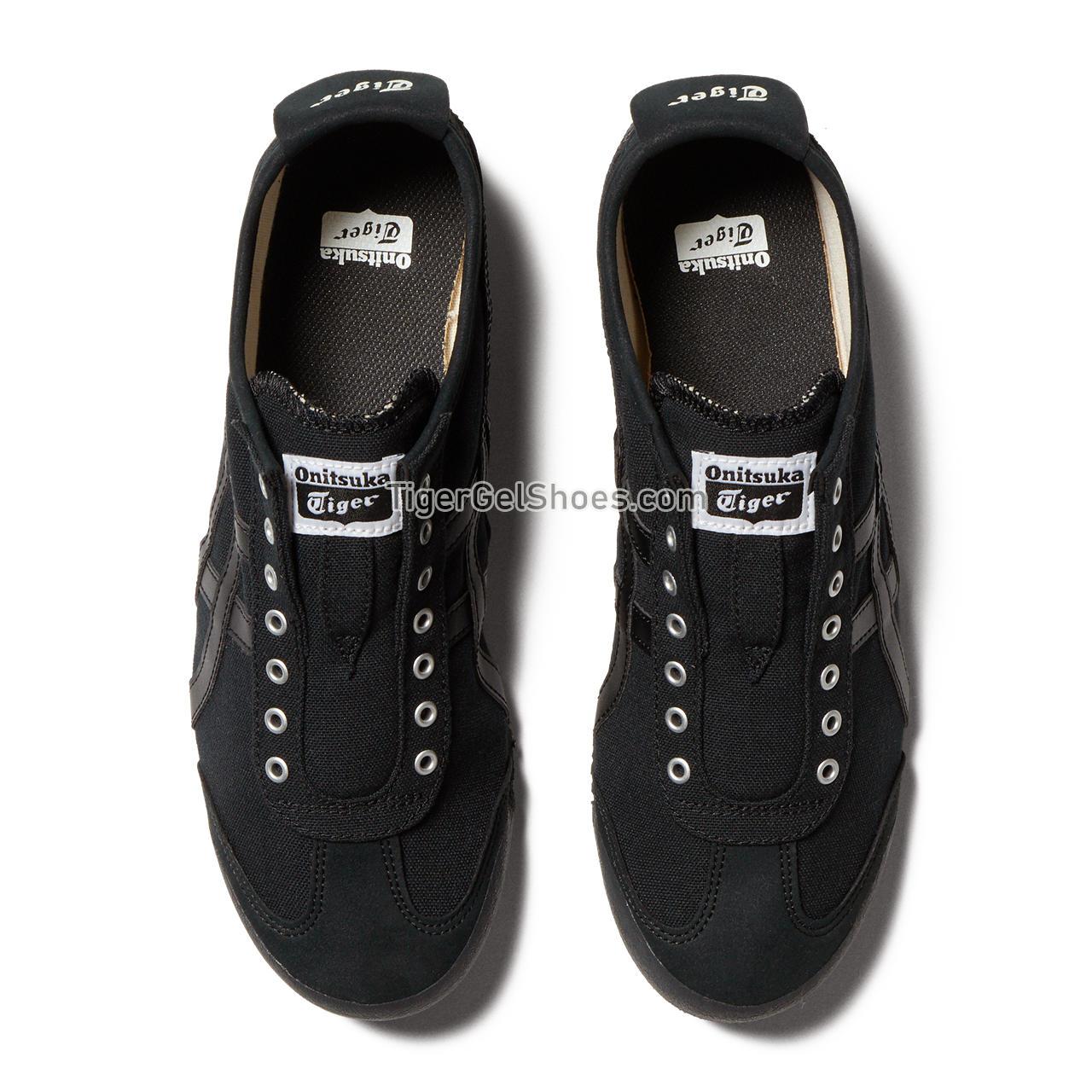 Onitsuka Tiger Mexico 66 Slip-on Black/Black 1183A360-002 Mens Womens Shoes
