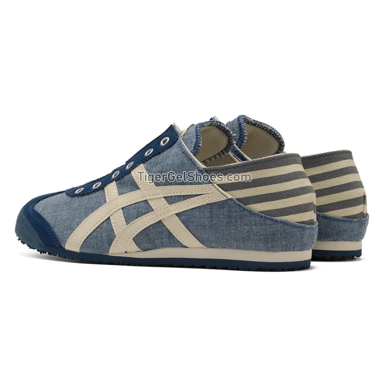 Onitsuka Tiger Mexico 66 Paraty Blue-chambray/Natural 1183C233-400 Mens Womens Shoes