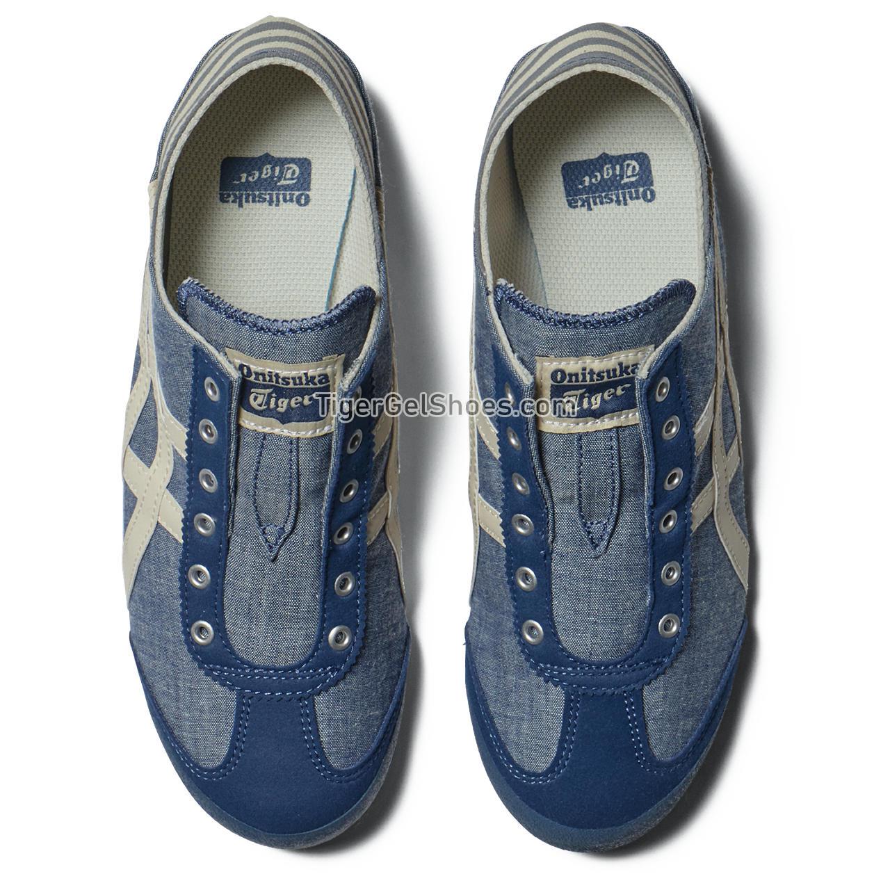 Onitsuka Tiger Mexico 66 Paraty Blue-chambray/Natural 1183C233-400 Mens Womens Shoes